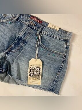 Lucky Brand Gold Rush Denim Shorts